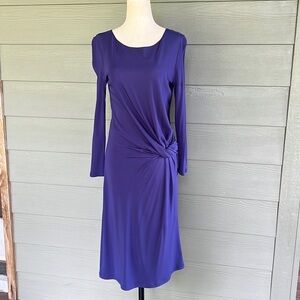 Armani Collezioni Twist Front Dress